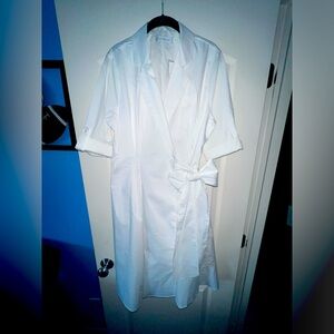 White, White NY & Company Swing Dress NWT.